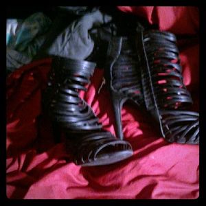 Pair of Black Heels.